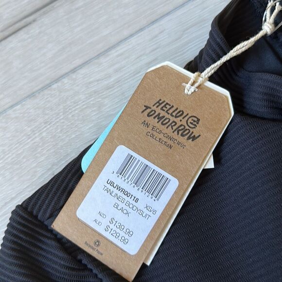 Billa Bong Tanlines Body Suit Black XS NWT IN PACKAGING - Picture 5 of 5
